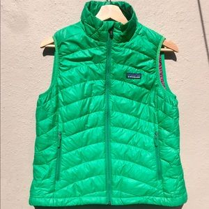 Patagonia Green Quilted Vest